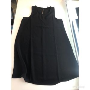 Black circle dress